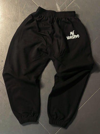 Bad Mood Black Sweat Pants