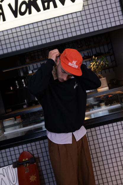 Má Vontade 5 Panel Cap Laranja