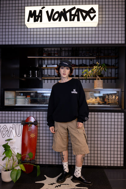 Má Vontade 5 Panel Cap Preto