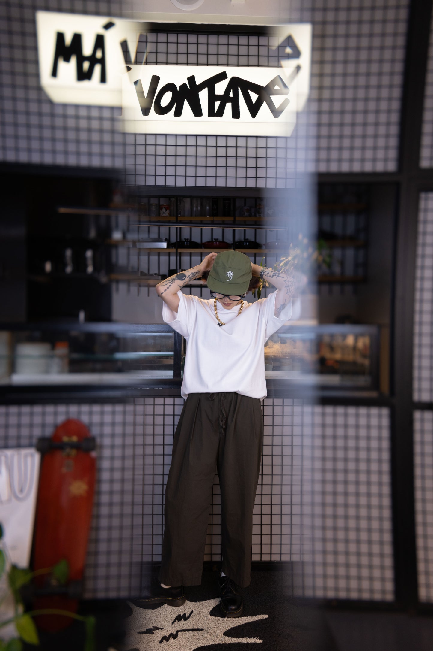 Má Vontade 5 Panel Cap Verde